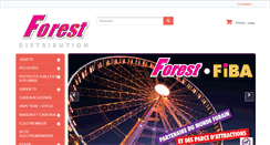 Desktop Screenshot of forest-distribution.com